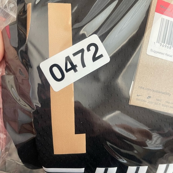 Nike Ja Morant Memphis Grizzlies Authentic Swingman City Jersey DX8507 011 Sz L - Picture 9 of 9